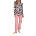 Linclalor seraph high neck pajamas with warm cotton buttons and Milano stitch fleece