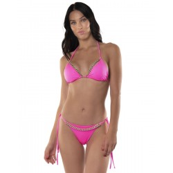 Acqua di cocco Pink Barbie triangle bikini