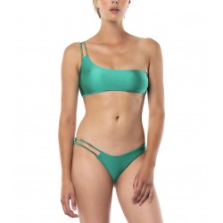 Acqua di cocco One-shoulder bikini brazilian brief