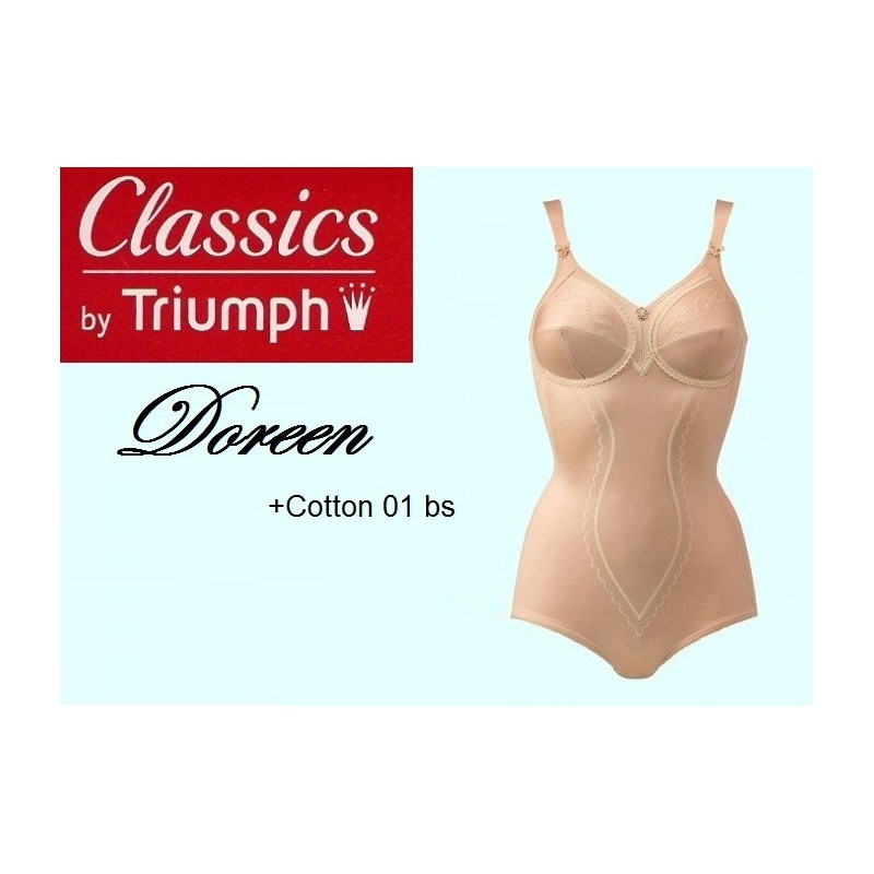 Triumph Body Doreen+Cotton 01 BS - Intimo by Muolo