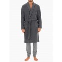 Perofil Men's dressing gown night gown 100% Polyester